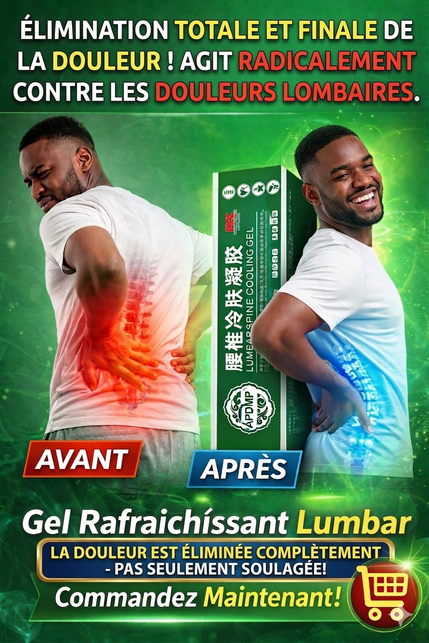 Gel qui traite efficacement toutes les douleurs effet rapide